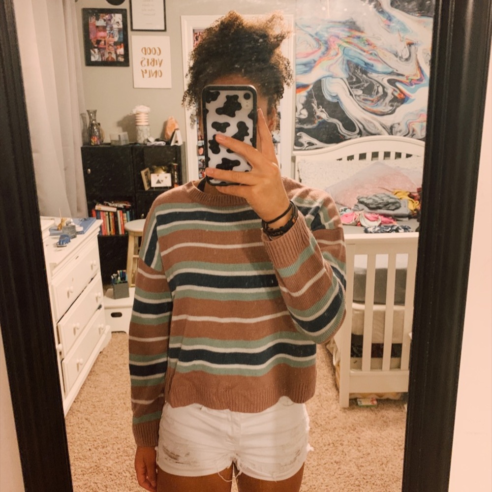 striped sweater